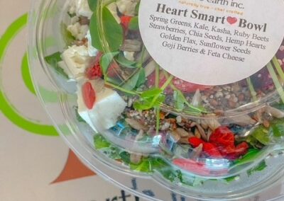 Heart Smart Bowl in a plastic bowl