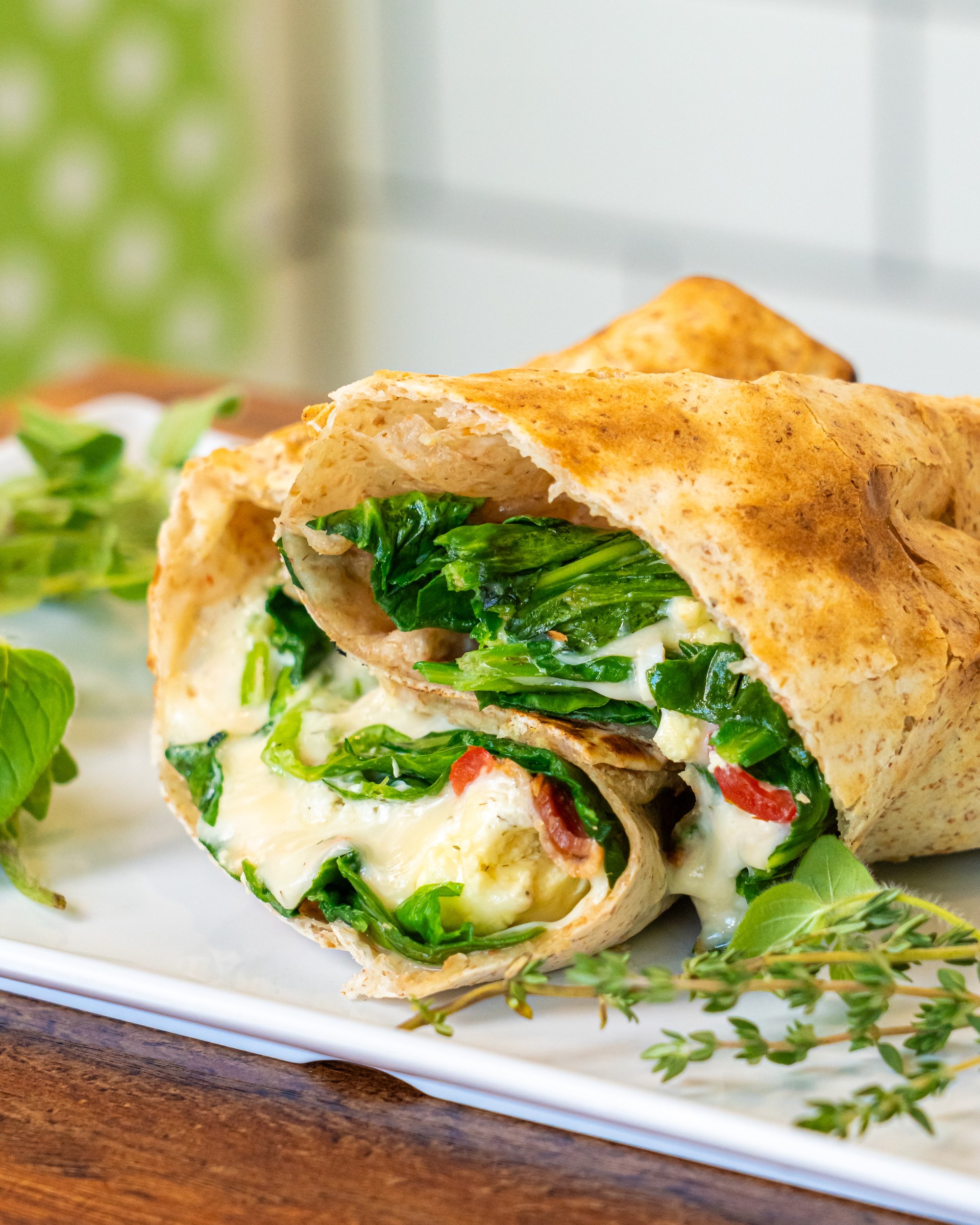 Grilled Breakfast Wrap