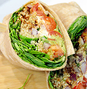 turkey taco wrap